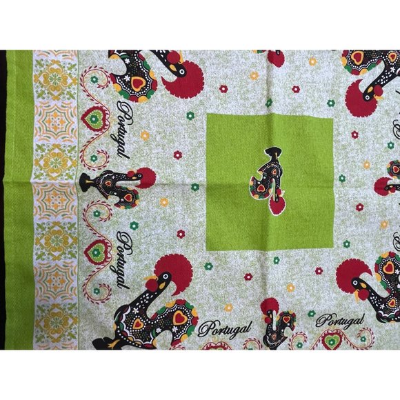 Vintage Portugal table topper - vintage linens 28”x28” - Picture 10 of 10